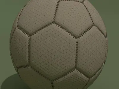 Ball White-black 3D model