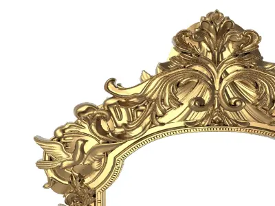 Carved Picture Frame 3D model 28