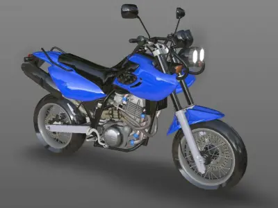 Muz Mastiff New Bike 3D Model Sports Bike Game Ready Low-poly 3D model