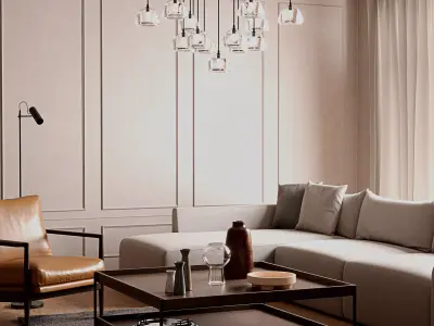 Scene - Livingroom - 01 3D model