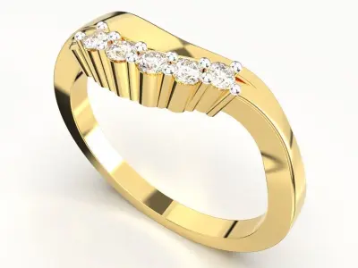 DIAMOND RING 3D print model