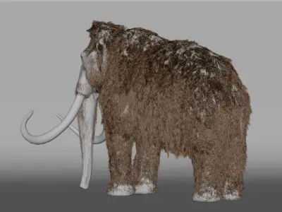 Mammoth Maya 3D model