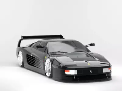  Ferrari Testarossa 3D model