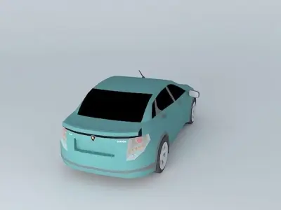 Proton Saga 2013 Concept 1 3 Premium Free 3D model