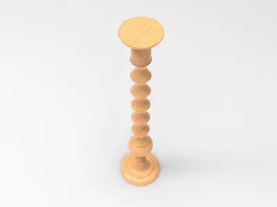 Mumu Candlestick Low-poly 3D model