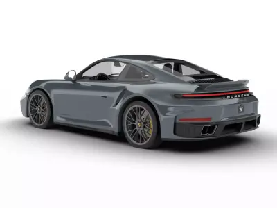 Porsche 911 Carrera Turbo S 2026 3d model 3D model