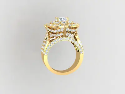 Ring for Girls 3D print model 3D print model