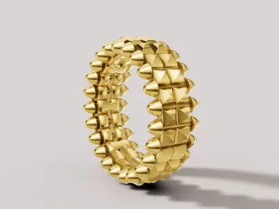 Ring Clash 3D print model C59 3D print model
