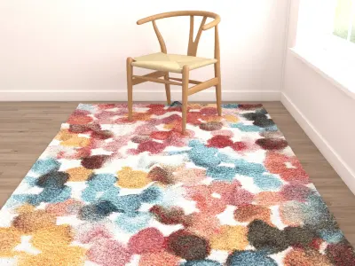 Rugs No 444 Low-poly 3D model