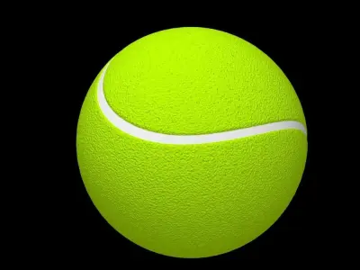 Tennis Ball Free Free low-poly 3D model
