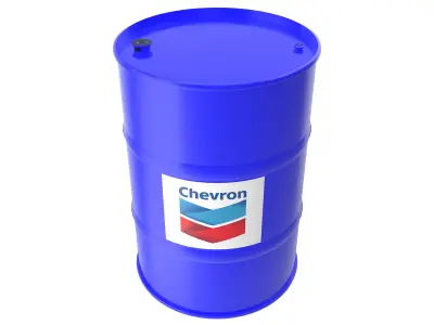 Set of  Bp Chevron Shell Texaco 3D model