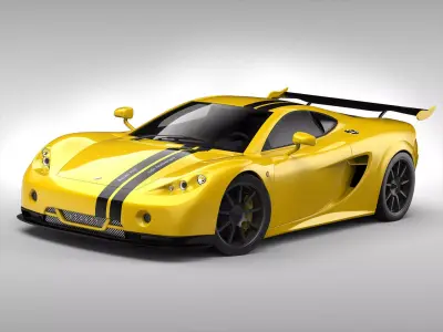 Ascari A10 3D model