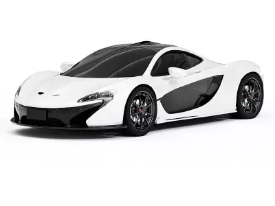 Mclaren P1 3D model 4