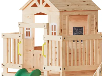 SILVERTON CUBBY HOUSE 3D model