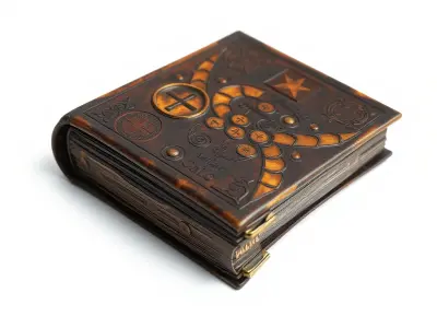 Ancient Spellbook Model Pack Low-poly 3D model