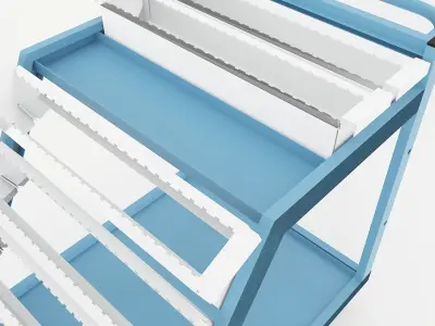 CNC Lagersysteme - bedrunka-hirth 3D model