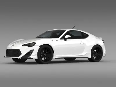 TRD Toyota GT 86 2014 3D model