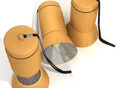 flashlight 01 3D model