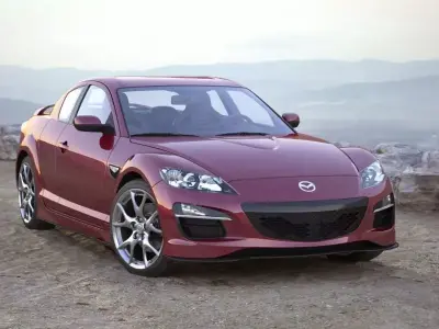 Mazda 6 Cherry Color 3D model