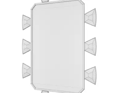 Celerie Kemble CK1102 Mirror 3D model