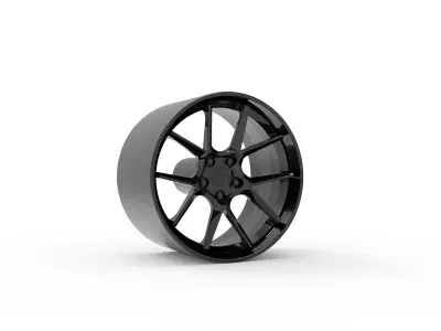 AMERICAN RACING BISHOP WHEEL 3D PRINT MODEL 3D print model