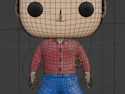 Funko Custom Model 1  3D model