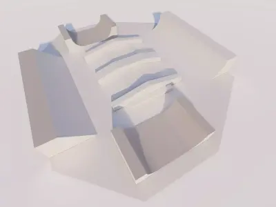 Skatepark-Skate Park PACK 3D model get
