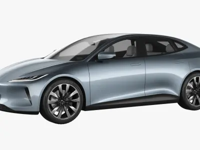 Generic Electric Car 2 3D model