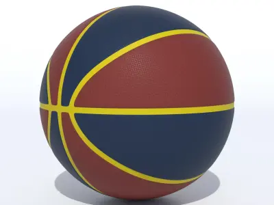 Wilson Denver Nuggets Basketball  3D model