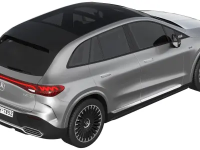 Mercedes-Benz EQE53 AMG SUV 3D model