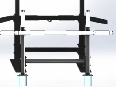 pull-up bar Free 3D model