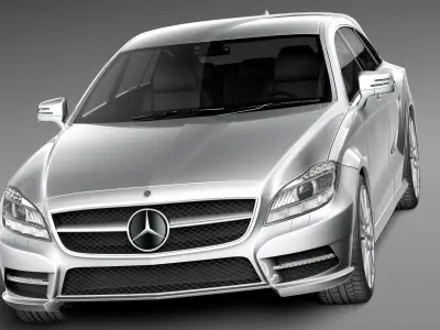 Mercedes-Benz CLS Shooting Brake 2013 3D model