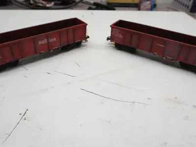 Pre supported H0 scale Eaos x 075 freight car 3D print model