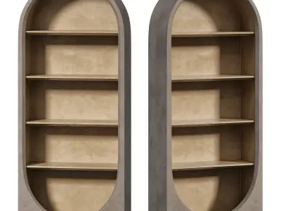 CAMILLO ETAGERE By Bakerfurniture 3D model