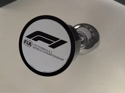 F1 Japanese GP Trophy Award - Realistic PBR cinematic - 3D print 3D model