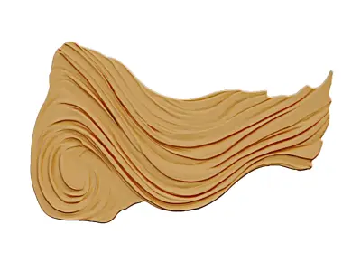 decor set wall panel relief mural CNC 18 3D print model