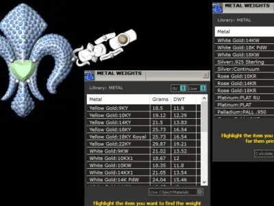 Necklaces with Lilies 3D print model