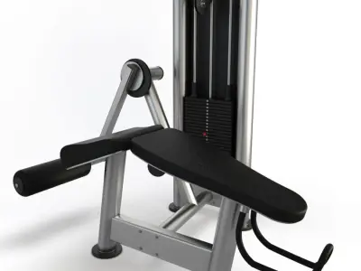 Gym Horizontal Legs Press  3D model