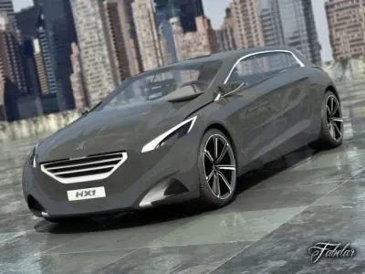 Peugeot HX1 2 0 3D model
