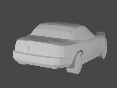 1989 Mazda MX-5 NA Miata Eunos Roadster Low-poly 3D model