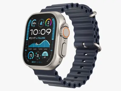 Apple Watch Ultra 2 All colors 3D model