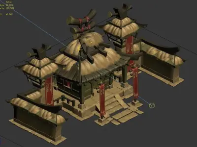 gAME Desert - Gang - Architecture 3D model
