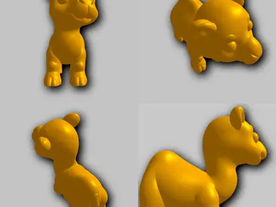 Camel - Kawaii Animals Collection 3D print model