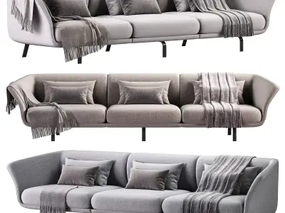 Cape Sofa by DavisFurniture 3D model