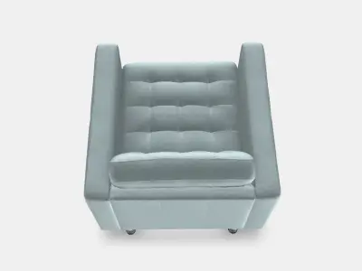 LANDSKRONA Armchair 7 Low-poly 3D model