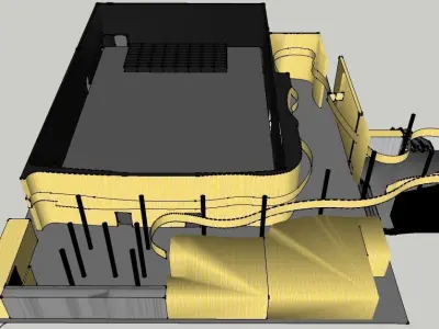 GMM LIVE HOUSE HALL CENTRAL WORLD THAILAND 3D model