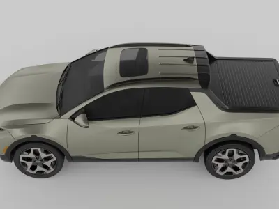 Hyundai Santa Cruz 2022 3D model