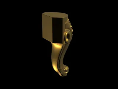 Furniture Legs Tables Chairs CNC Wood 1006 3D print model
