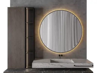 Luxury Bathroom 67 3D model