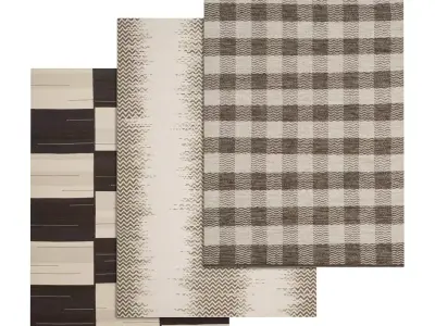 Rug Set 217 3D model